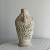 Antique sheep head handcrafted pottery