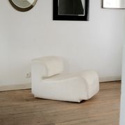 Cini Boeri chair Bobo model Arflex edition International Furniture Broadcast, Italy 1968