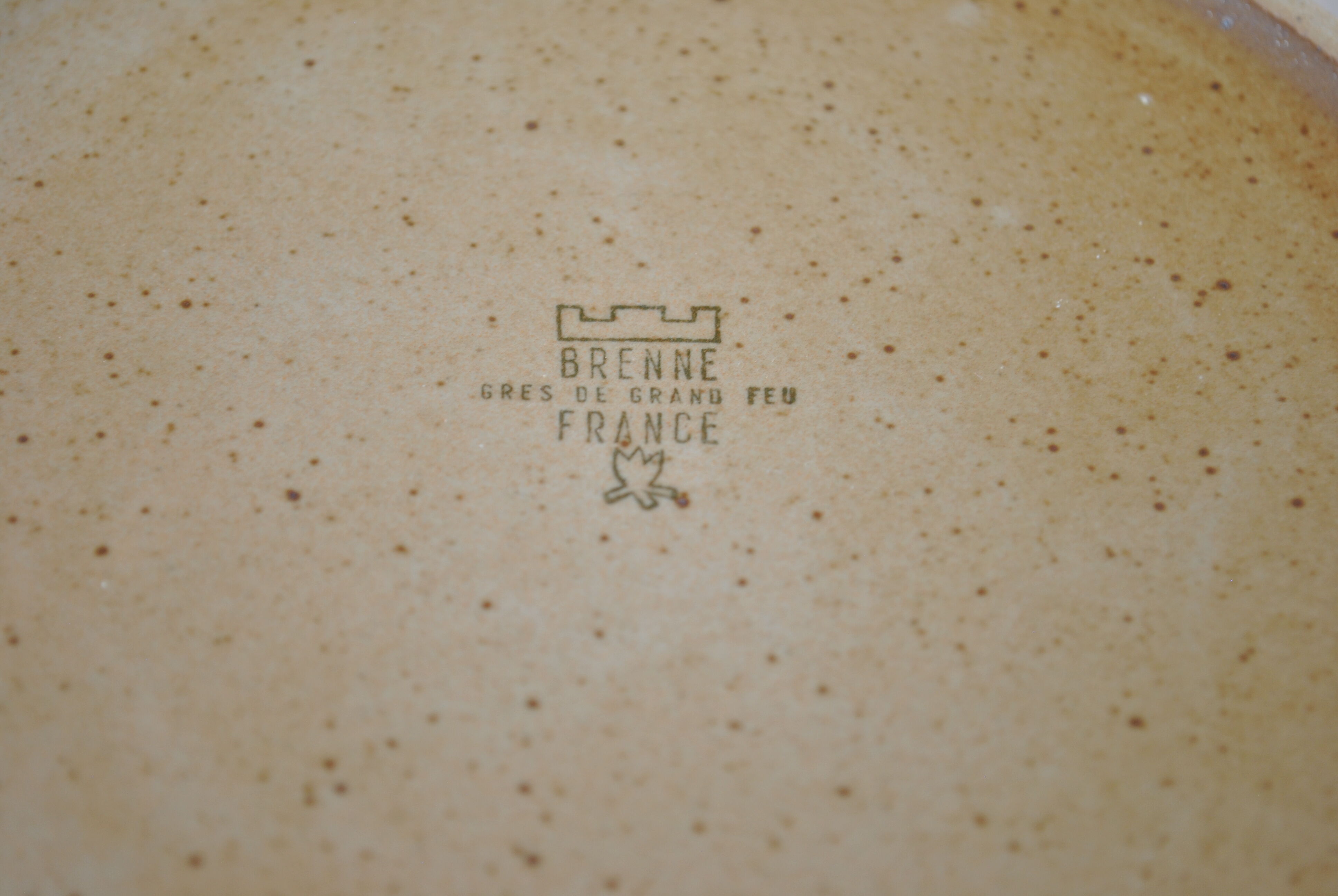 Service brenne grés de france 1970