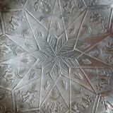 Eastern plate silver metal