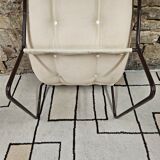 Vintage tubular armchair 1970s