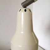 Workshop lamp flexible arm design 70s deflector on kneecap