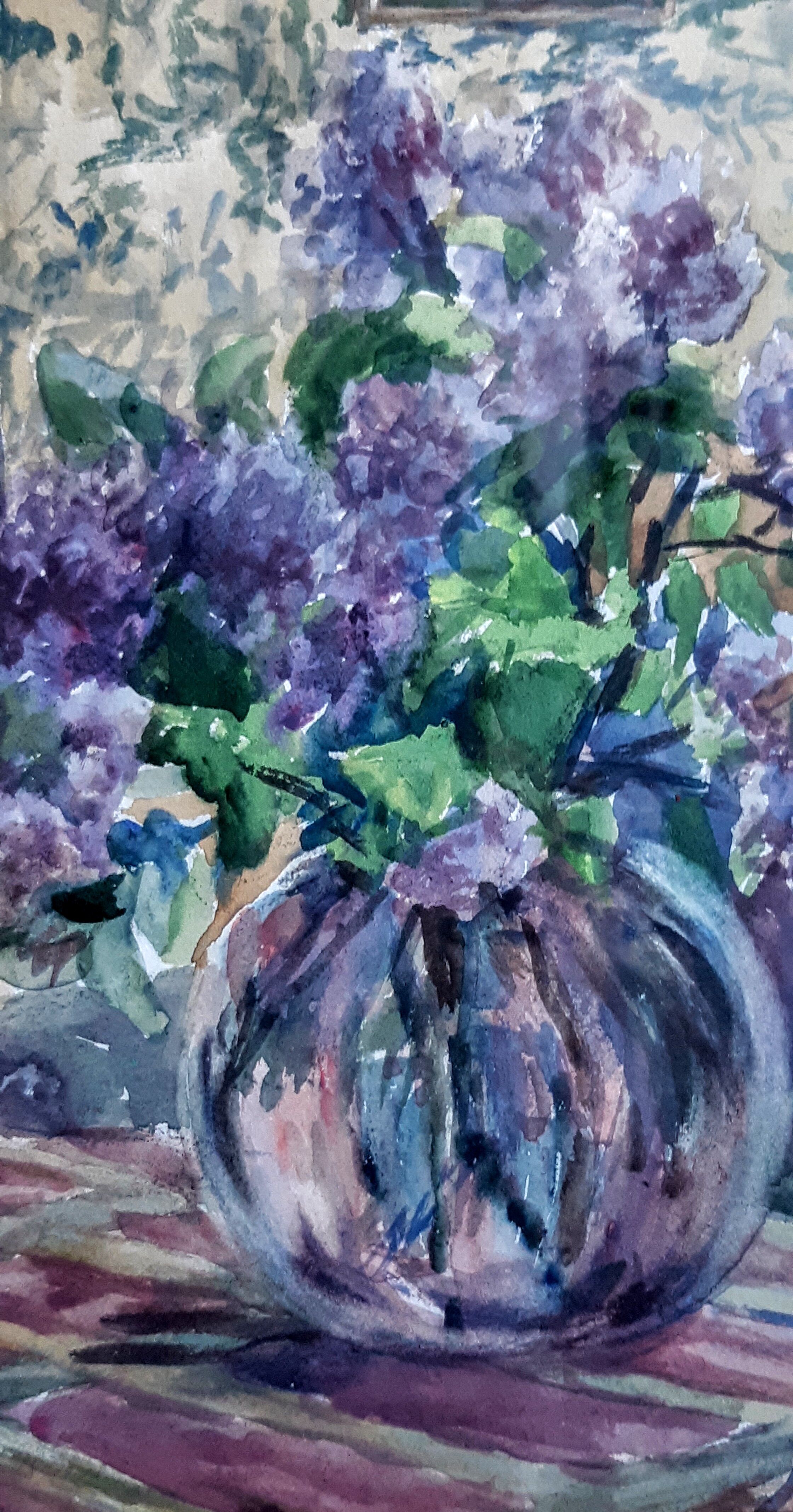 Tableau représentation d'un bouquet