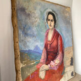 Old portrait of a woman