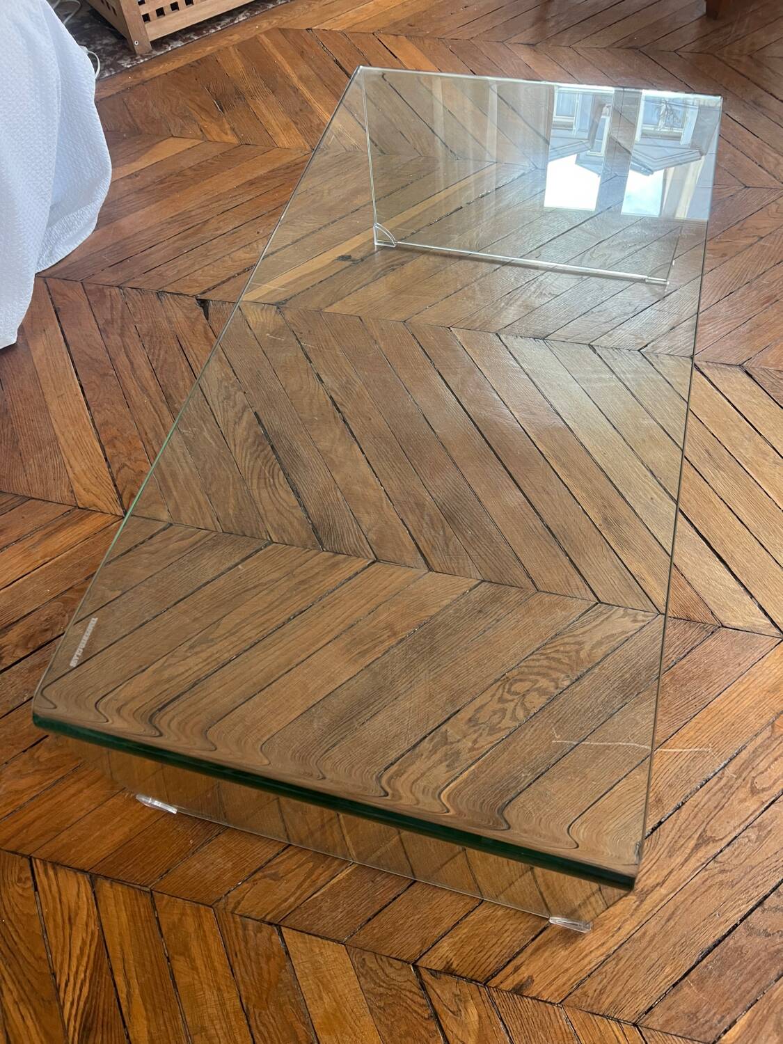 Table basse en verre trempé – Habitat – Modèle Gala