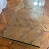 Table basse en verre trempé – Habitat – Modèle Gala