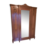 3-door art deco cabinet