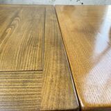 3m oak table from 1950 with its extensions