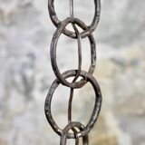 Brutalist floor lamp chain