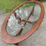 Astro oval coffee table-Victor Wilkins-1960