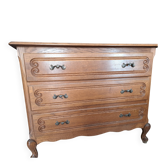 Oak commode in Louis XV style