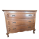 Oak chest of drawers in Louis XV style