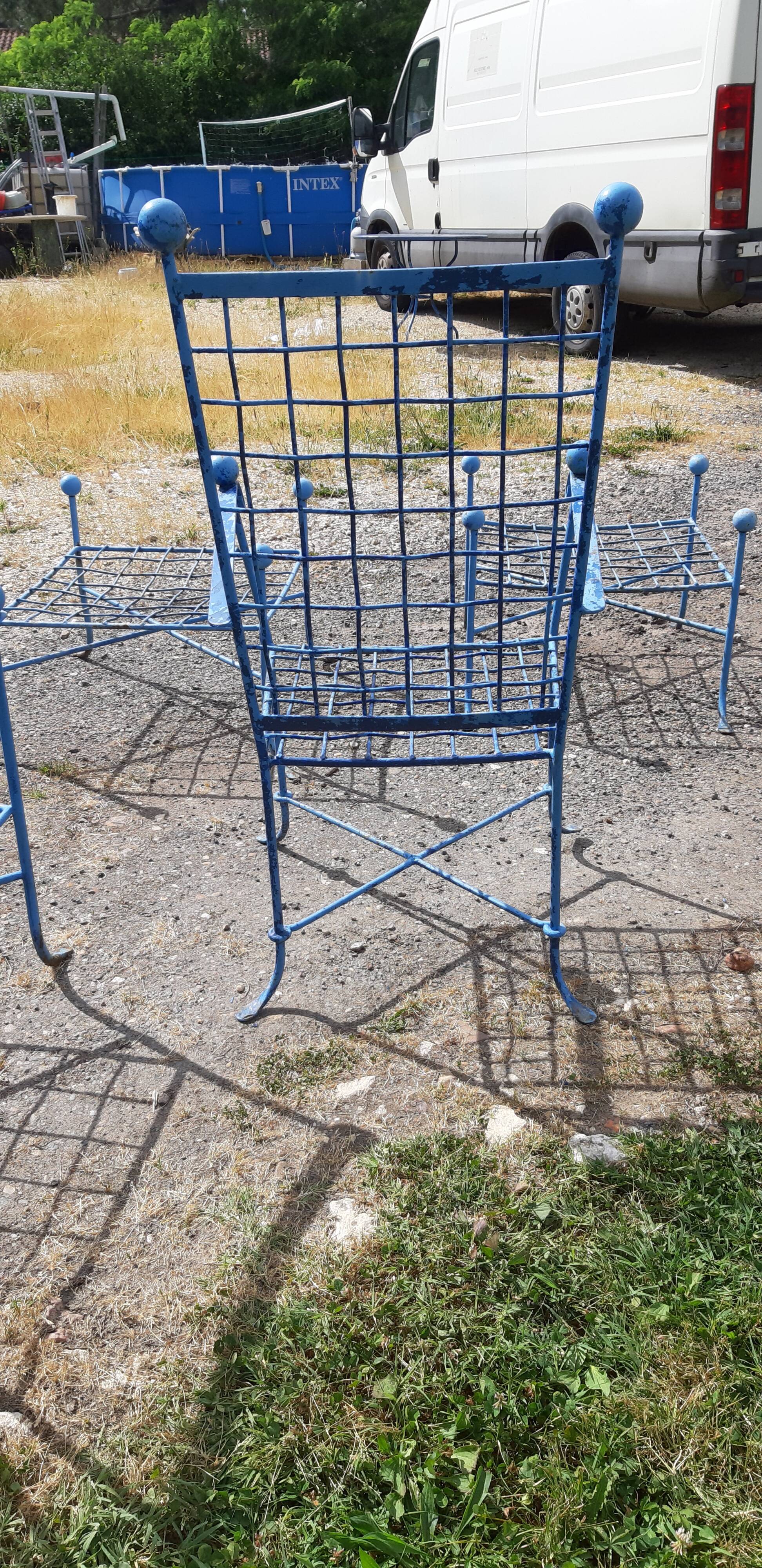 Forged Iron Garden Salon 1960