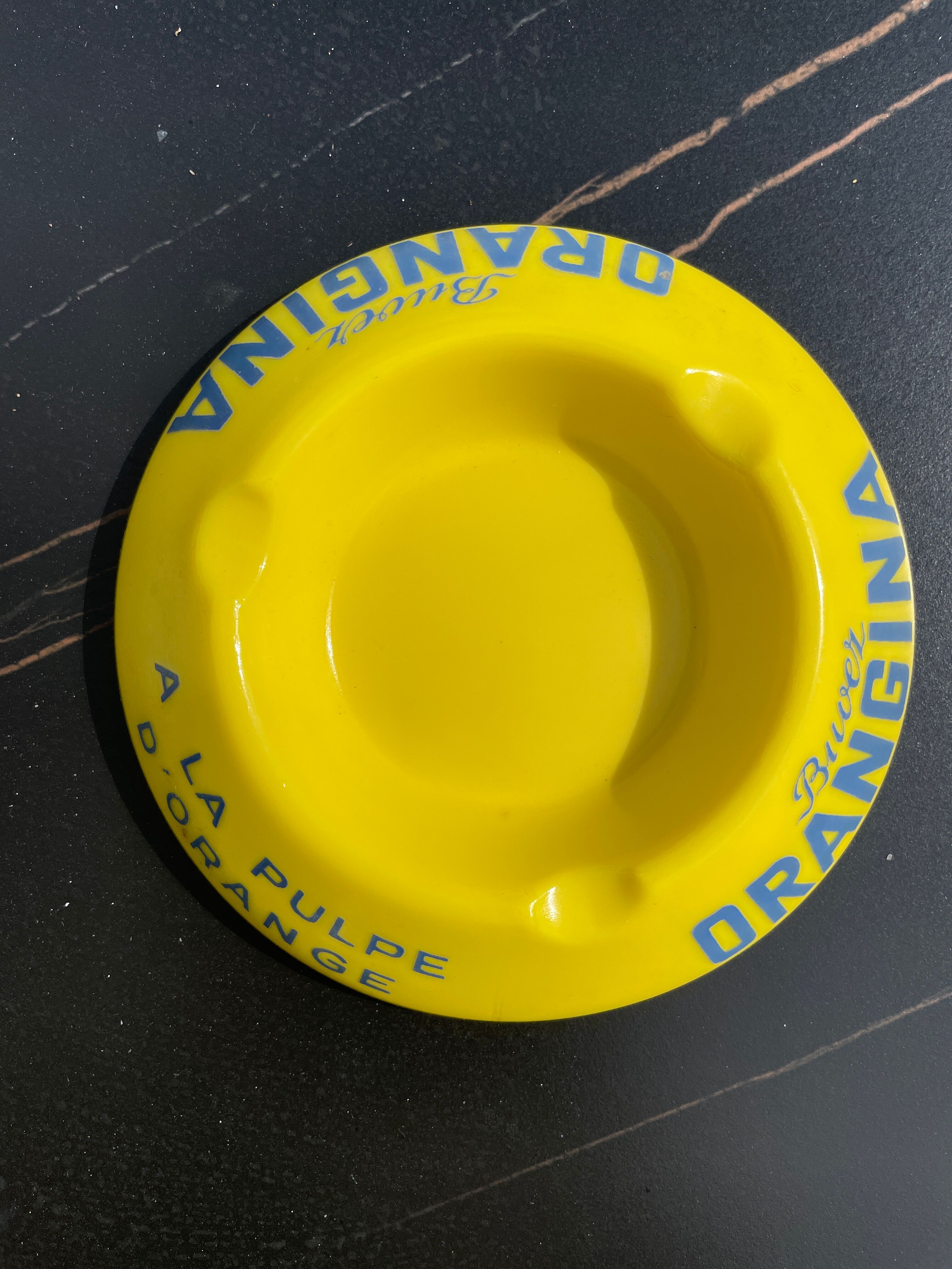 Orangina Ashtray