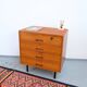 Vintage retro teak chest of drawers, 60s-70s style, 50s.
