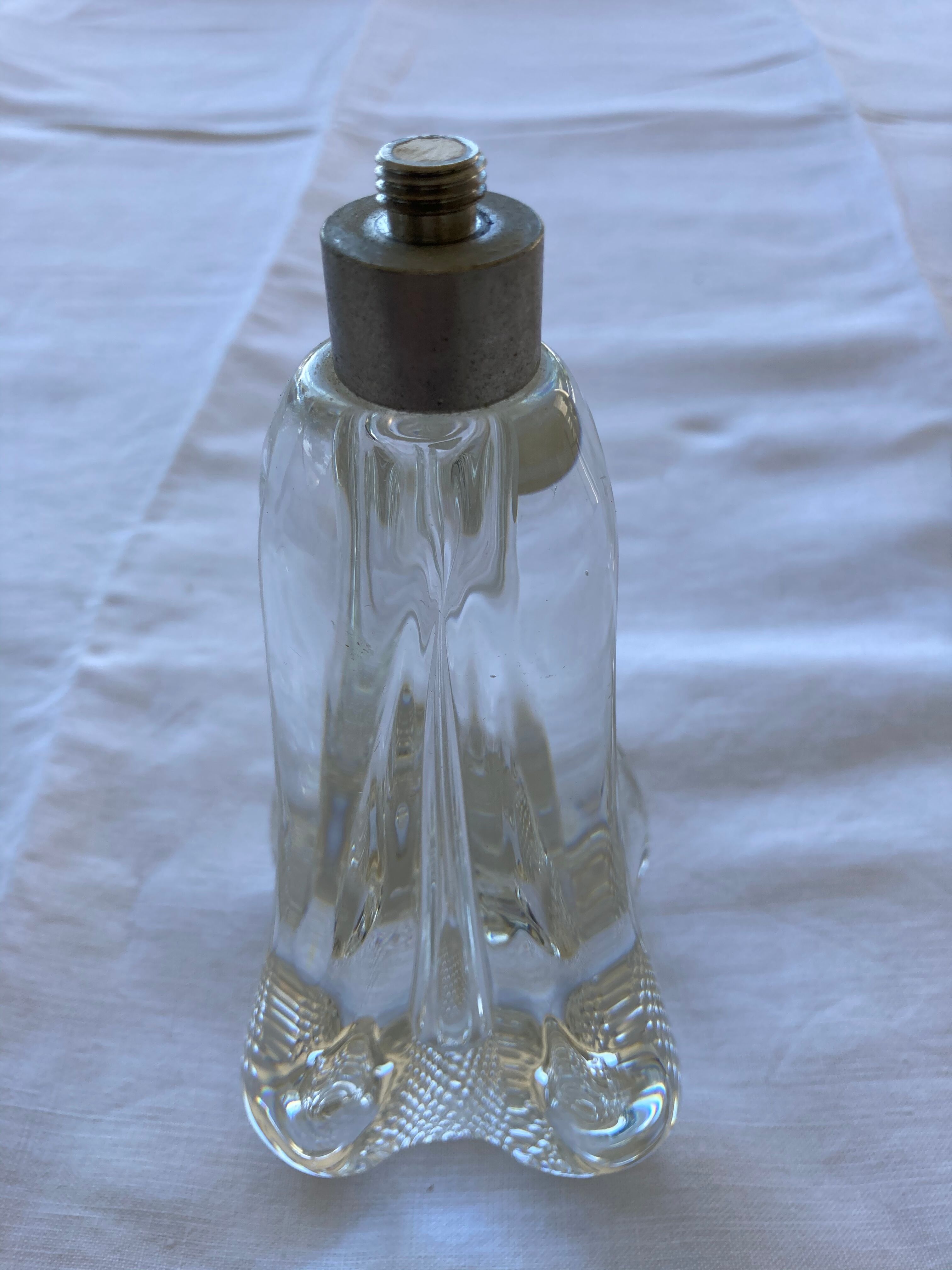 Pair of crystal lamp feet