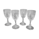 4 verres à vin cristal Saint Louis modèle Messine