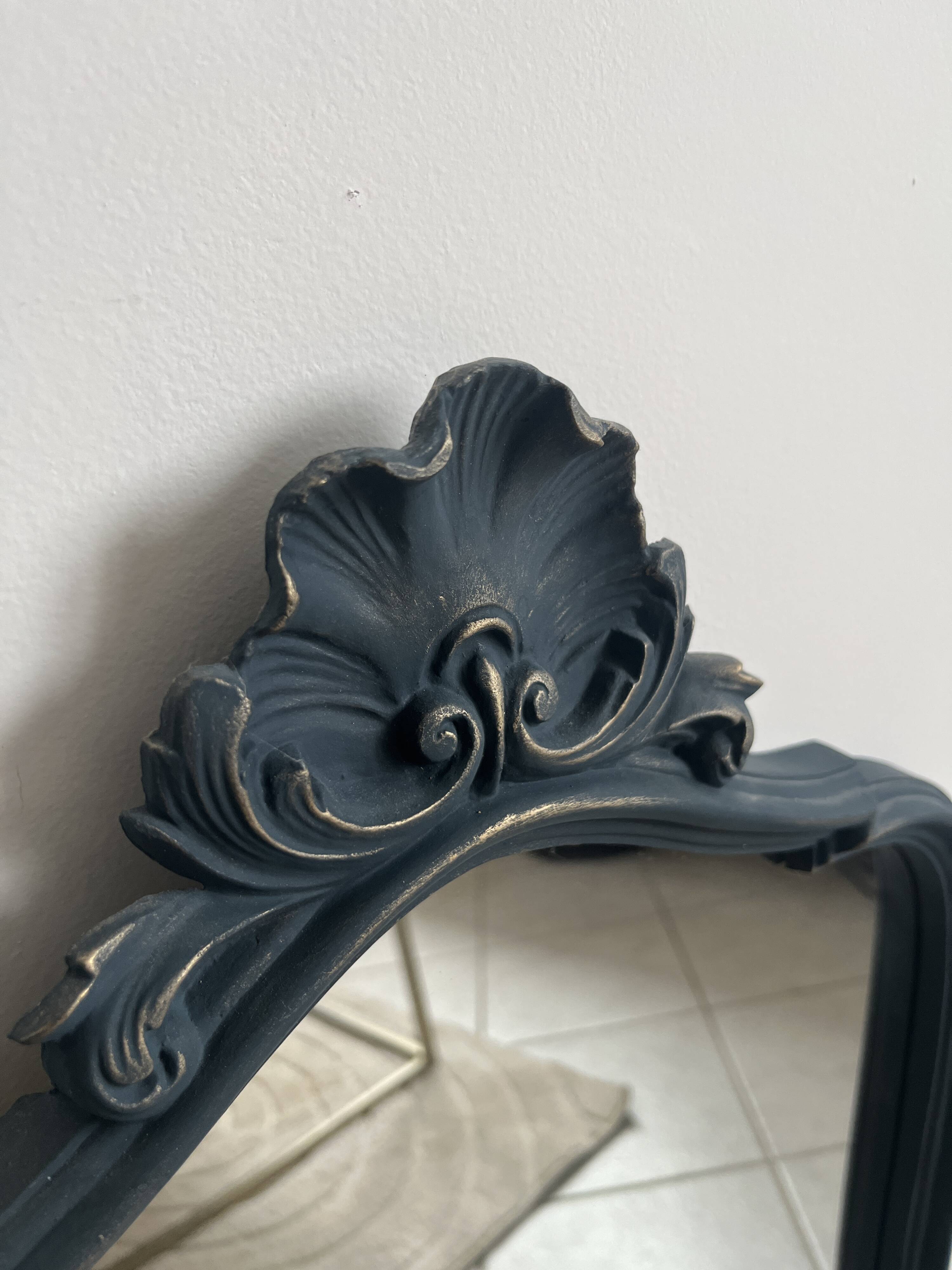 Antique mirror in Louis XV rococo style