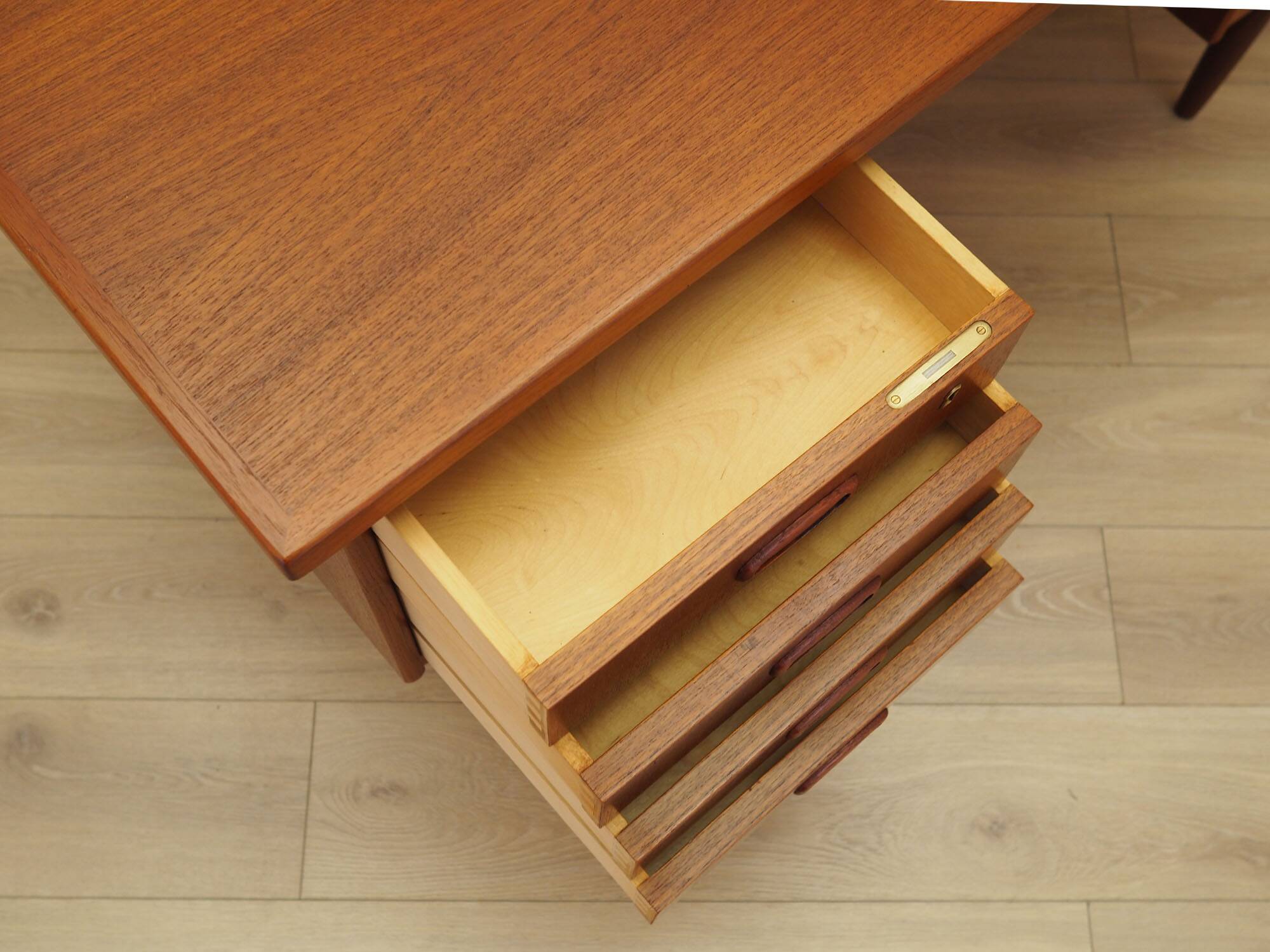 Teak desk, Danish design, 1970s, made in Denmark