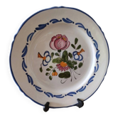 Grande assiette murale, peint a la main , Elchinger