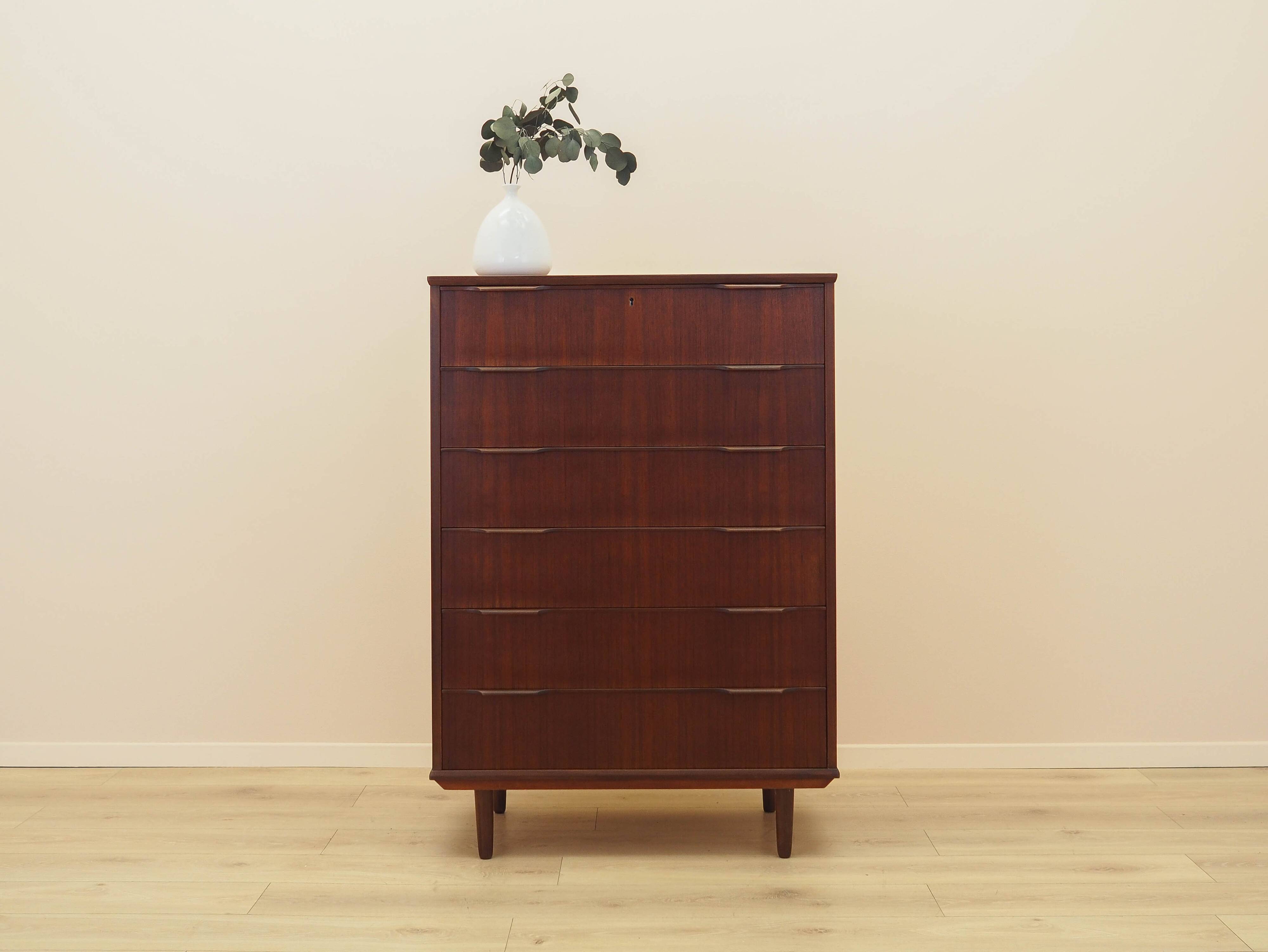 Commode en teck, design danois, années 1970, fabriquée au Danemark