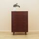 Commode en teck, design danois, années 1970, fabriquée au Danemark