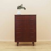 Teak chest of drawers, Danish design, 1970s, made in Denmark