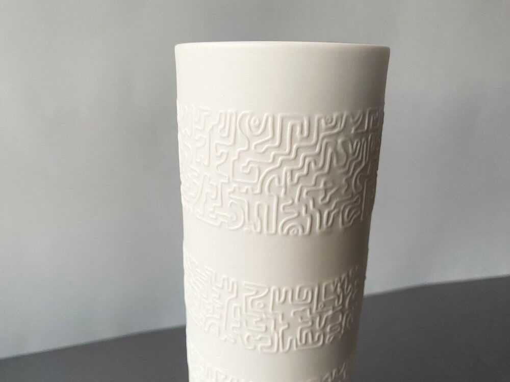 Porcelain vase by Cuno Fischer for Rosenthal, 1970s