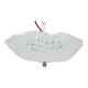 1970s Glass Pendant Lamp, Czechoslovakia