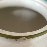 Handmade vase signed Moustiers