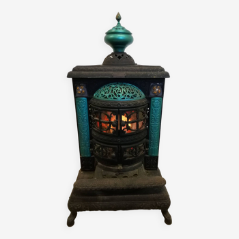 Old decorative cast iron stove