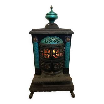 Old decorative cast iron stove