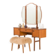 Scandinavian mid-century teak dressing table in teak, Norway, 1970s