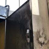 Industrial bedside table