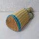 Bouteille en scoubidou vintage