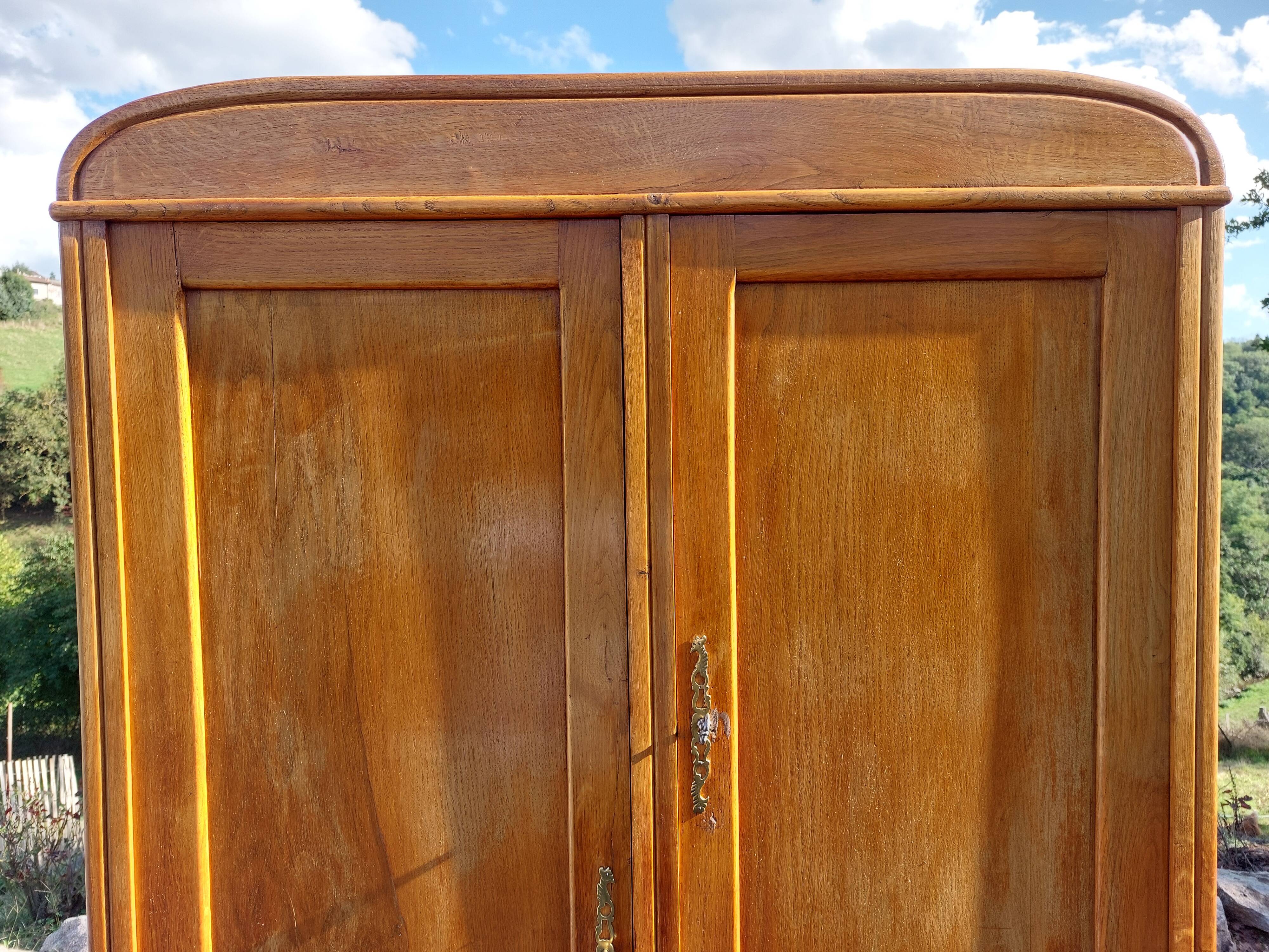 triple-function wardrobe, hanging space, 1940s