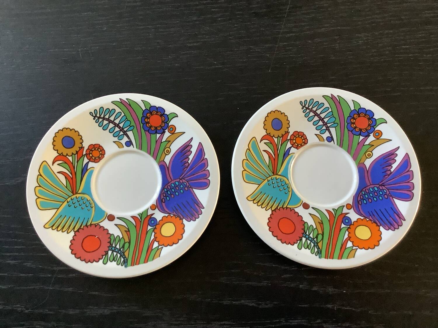 Pair of Acapulco coffee cups by Villeroy & Boch
