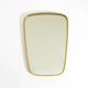 A pair of rare Mid Century "Münchener Zierspiegel" brass wall mirrors