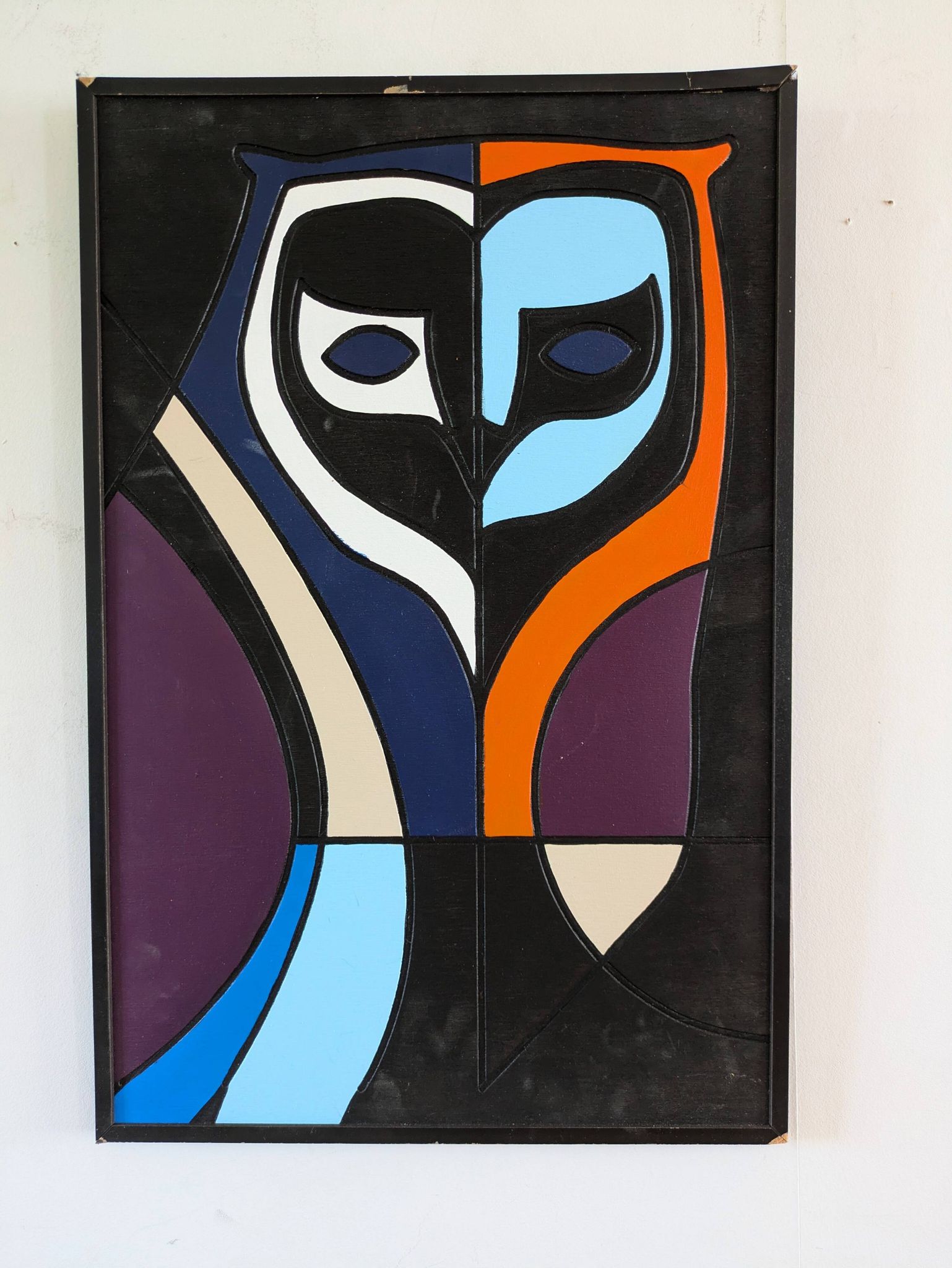 Tableau art tribal animalier