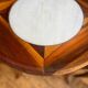 G. Scapinelli. Pair of Maracana side tables.