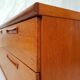 Vtg Mid Century Sideboard Danish Scandinavian Design Media Credenza Retro