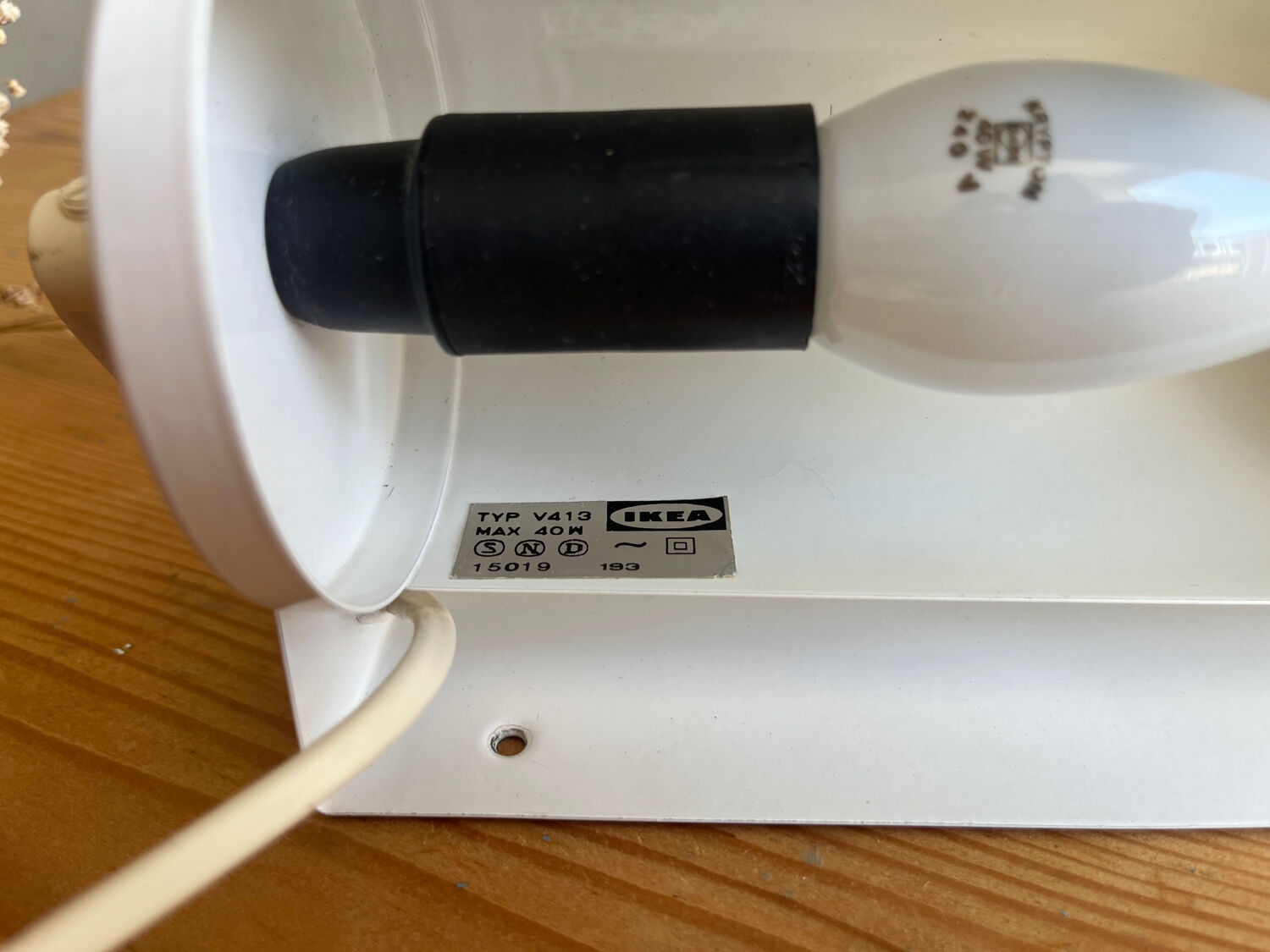Ikea wall lamp model Lod V413 - 1986 vintage