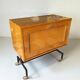 1960s low bar cabinet on wheels