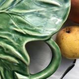 Exotic leaf fruit bowl