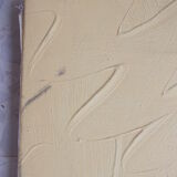 Large oil on canvas painting signed Pey Taryck abstract figures ethnic africa middle east