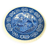 Assiette plate Villeroy et Boch Rusticana bleue