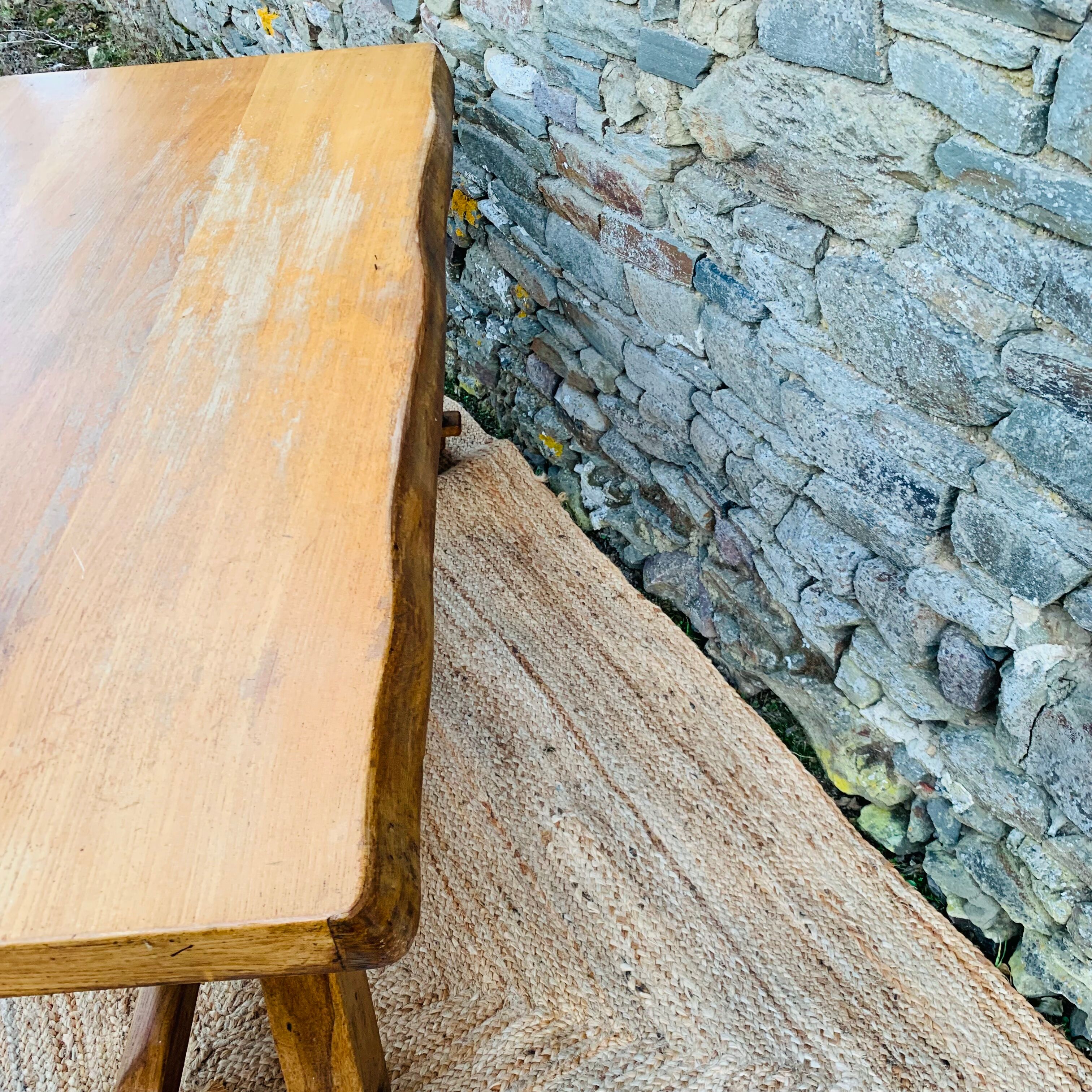 Elm table from Aranjou