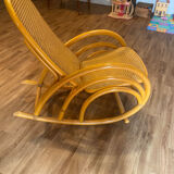 Rattan rocking chair