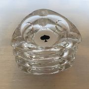 Four ashtrays playing cards spade diamond club heart