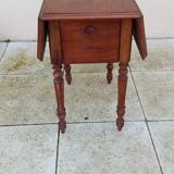 Old small table with shutters from the 19th century